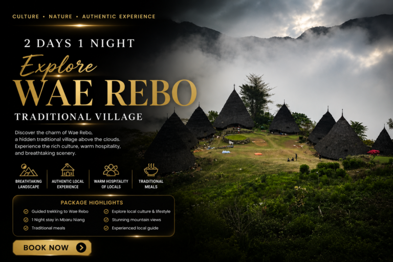 2 Days 1 Night – Explore Wae Rebo Traditional Village
