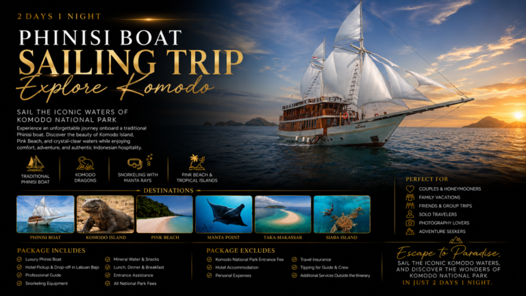 Phinisi Boat Sailing Trip